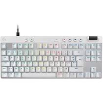 Clavier Gamer - Logitech G Pro X TKL - Blanc - Mécanique