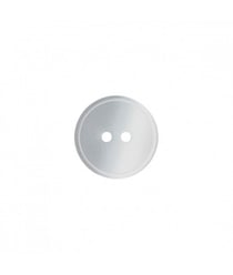 Carte de 4 boutons à Revers 2 trous 12mm - Prym - certifié Oeko-Tex Blanc