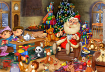 Puzzle 1000 pièces - François Ruyer - Goûter de Noël - Grafika