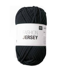 Pelote de coton à tricoter FASHION JERSEY - Rico Design 08 Noir