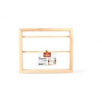 Graine Créative - Porte-bijoux en bois 2 barres 30 cm