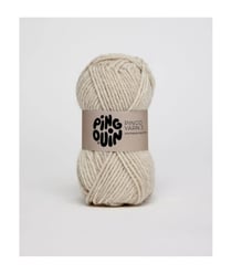 Pelote de laine à tricoter PINGO YARN 3 - Pingouin Marron (BEIGE CHINE)