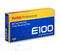 Kodak EKTACHROME E100 – Film Diapositive 120, ISO 100, Lot 5 Rouleaux