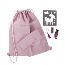 Kit: Sac de sport Kit Licorne, 38x42cm+21x8cm, boîte 1 Set