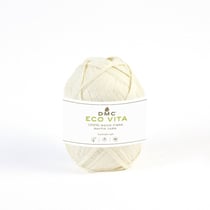 DMC - Raphia Eco Vita Raffia 50g Tricot Crochet Tissage Macramé Col. 031 Blanc