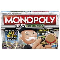 Monopoly faux billets - hasbro gaming - f2674 - jeu de societe classique