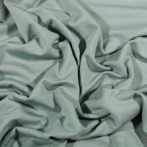 Tissu Jersey Bambou uni Vert d'eau