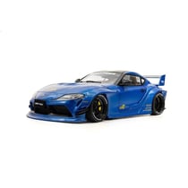 Véhicule miniature de collection - SOLIDO - Toyota GR Supra - Échelle 1/18 - Blue Metallic