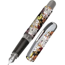 Stylo plume - Encre - Rechargeable - Chiens - Animaux - Pour l'école - ONLINE