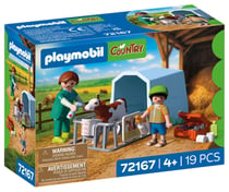 PLAYMOBIL® - Vétérinaire itinérante et petit veau - 72167 - PLAYMOBIL® Country