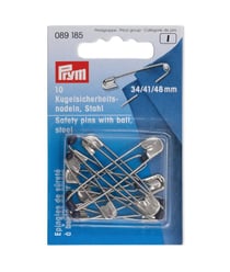 Épingles de Sûreté avec Boule Assorties 34/41/48 mm – Prym taille n°Taille unique