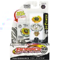 Toupie beyblade métal masters : counter scorpio avec lanceur - type défense - hasbro b-125