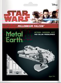 Maquette 3D métal Star Wars Millennium Falcon