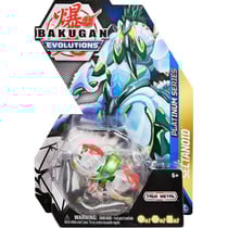 Bakugan evolutions : sectanoid avec carte - boule transparente - platinum series - saison 4 - spin master 20135950