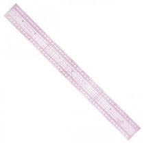 Règle patchwork souple 50 centimères en plastique