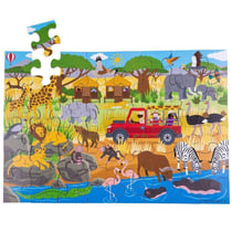 Puzzle géant Aventure africaine
