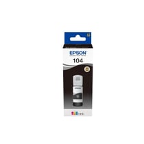EPSON Kit de Remplissage d'Encre Epson EcoTank 104 - Noir - Jet d'encre - 4500 Pages - 1 Unit(s) (C13T00P140)