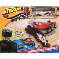 Propulseur lanceur centriforce hot wheels team - mattel - x0163