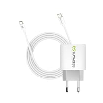 Mayaxess Chargeur Secteur pour Pixel 9 Pro XL 20W + Câble USB-C 1m Blanc