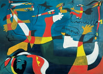 Puzzle 1000 pièces - Joan Miro - Hirondelle Amour - Eurographics