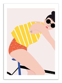 Affiche - Bike - Céleste Wallaert