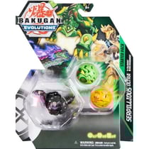 Bakugan evolutions : pack de demarrage 3 boules : serpillious colossus neo dragonoid - saison 4 - spin master 20137396