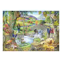 Puzzle 250 pièces - Pièces XXL - Au Bord de la Rivière - HOP - House of Puzzles