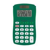 Calculatrice de Poche verte 8 Chiffres