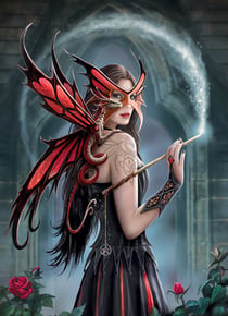 Puzzle 1000 pièces - Anne Stokes - Envouté - Eurographics