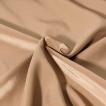 Tissu Doublure Pongé uni Camel