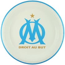 6 Assiettes Foot OM
