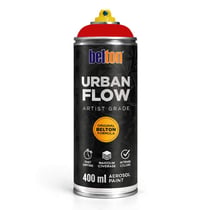 Spray de peinture - Rouge tornade - Belton - Urban Flow - 400ml - Haute couvrance