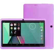 Tablette Tactile 7 Pouces Quad Core Caméra Flash Android Micro Sd 16 Go Violet YONIS