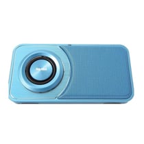 Enceinte Bluetooth Ultra-Fine Portable Avec Support TF Et Lumière LED Bleu YONIS