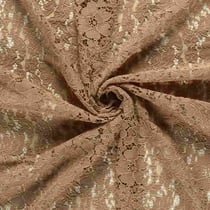 Tissu Dentelle lourde uni Saumon