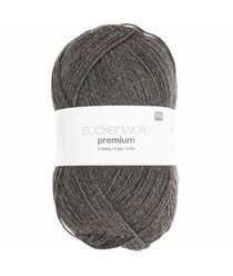 Fil à chaussette SOCKENWOLL PREMIUM 4 brins - 100gr - Rico Design 18 Brun