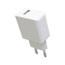 Avizar Chargeur Secteur USB Puissance 10W Charge Rapide et Sécurisée Compact Blanc