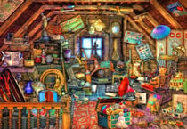 Puzzle 1000 pièces - Hidden Object Attic - Bluebird Puzzle