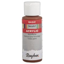 Peinture Acrylic, flacon 59 ml, chocolat