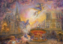 Puzzle 1500 pièces - Josephine Wall - Magical Merry Go Round - Grafika