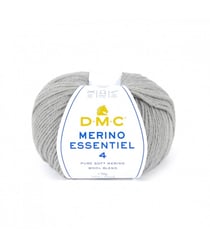Pelote de laine Merino Essentiel 4 - DMC - Certifié Oeko-Tex 872 Gris