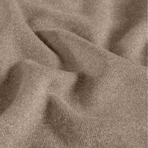 Tissu Maille Jersey Lurex uni Marron clair