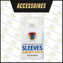 Beckett Shield - 100 Sleeves (protège-cartes) - Standard