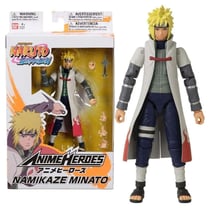 Figurine BANDAI heros d'anime naruto - namikaze minato - 17 cm