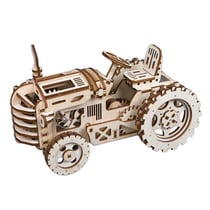 Puzzle 3D bois | Tracteur