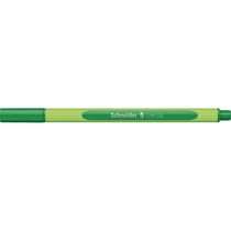 Lot de 10 feutres fineliner - SCHNEIDER - Pointe 0,4 mm - Vert Blackforest-Green