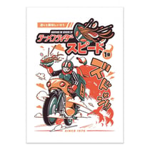 Affiche 50x70 cm - Ramen Driver - Ilustrata