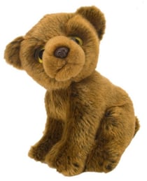 Peluche grizzly 18 cm - ours brun - wild watchers - wild republic - 10244