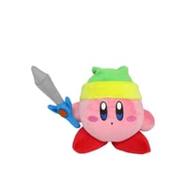 Kirby - Peluche Kirby avec épée 12 cm - TOGETHER PLUS