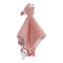 Doudou flamant rose Safari Friends - Little Dutch
